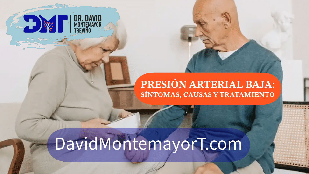 La presión arterial baja o hipotensión: síntomas, causas y tratamiento